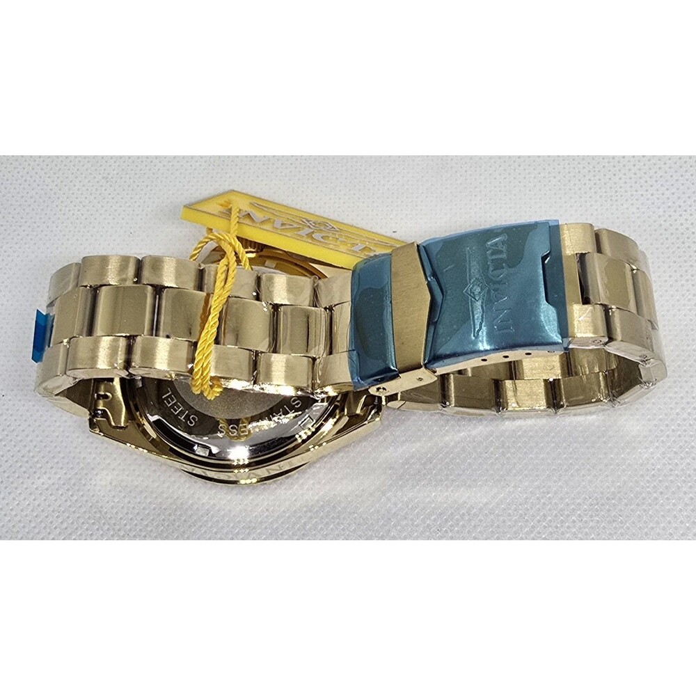 Invicta Pro Diver Aureus Men's Watch 43mm All Gold Tone 69523 New - Picture 4 of 5